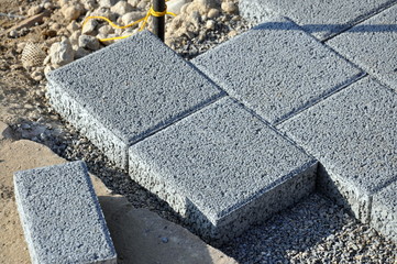 Verbundsteine verlegen