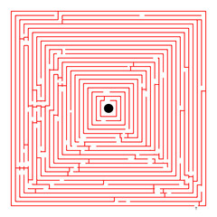 square red maze