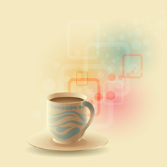 cup of coffe design