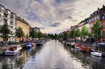 Fototapeta na wymiar Copenhagen (Denmark)