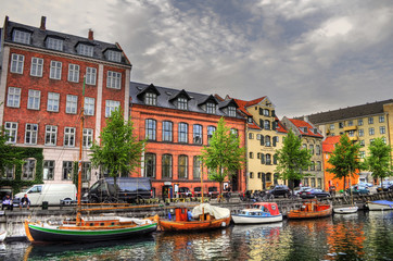 Fototapeta na wymiar Copenhagen (Denmark)