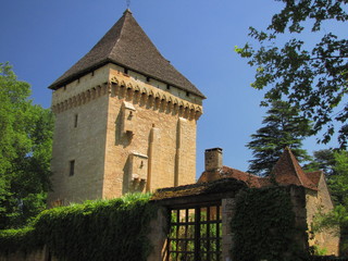 Fototapeta na wymiar Saint-Léon sur Vézère ; Périgord Noir ; Aquitaine