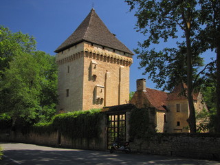 Fototapeta na wymiar Saint-Léon sur Vézère ; Périgord Noir ; Aquitaine