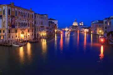 Fototapeta na wymiar Santa Maria Della Salute, Grand canal Venice Italy