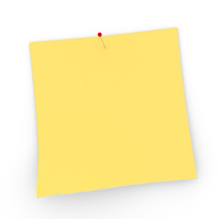 Post It with small Pin