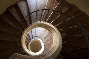 Obraz premium Spiral staircase