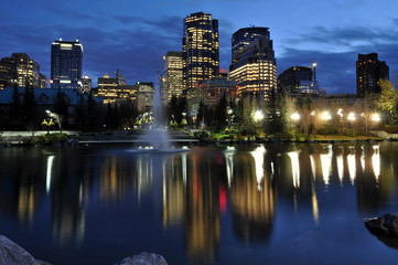 Fototapeta premium Calgary skyline