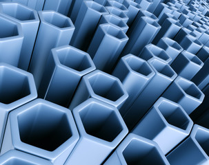Fototapeta premium Hexagon Background