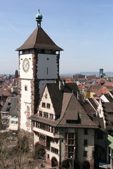 Schwabentor in Freiburg im Breisgau