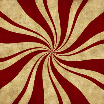 Retro Peppermint Swirl Background