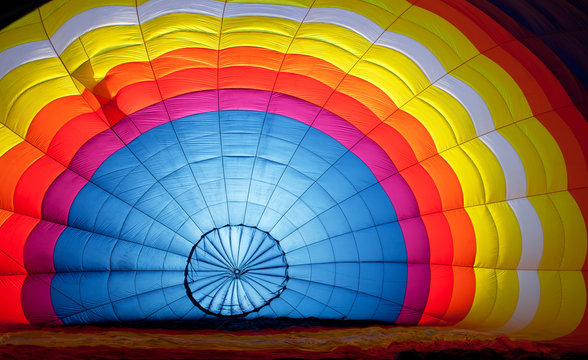 Inside A Hot Air Balloon