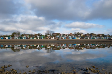 Reflected Beach Huts