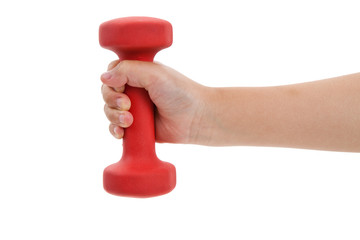 Red Dumbbell