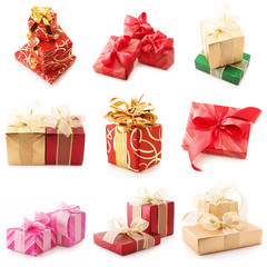 Collage of various gifts