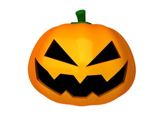 3d Halloween pumpkin