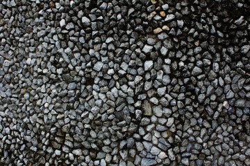 Fototapeta na wymiar Texture with many small stones.