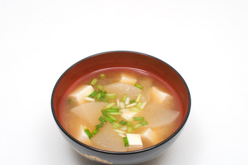大根と豆腐の味噌汁
