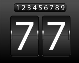 mechanical scoreboard