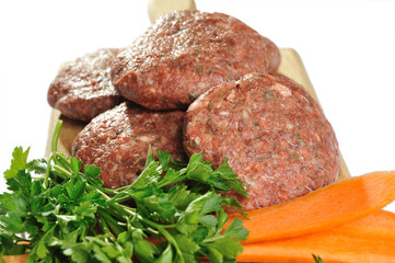 raw meatballs