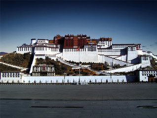 Potala Palace in Lhasa, Tibet
