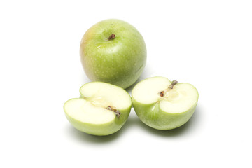 sliced apple