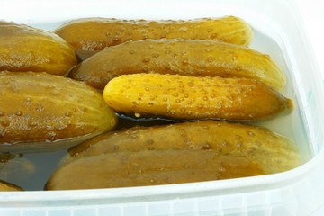 Marinated cucumber