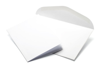 white envelope