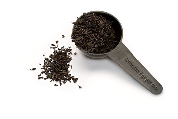 Tea isolated on white