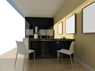 modern kitchen