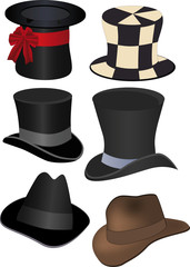 Set of hats