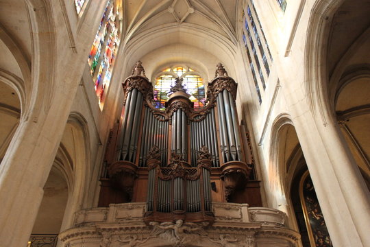 Orgue de l'&eacute;glise Saint Gervais Saint Protais &agrave; Paris