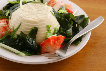 豆腐サラダ