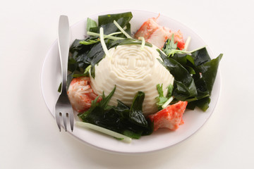 豆腐サラダ