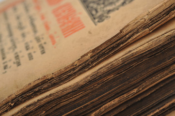 open old book