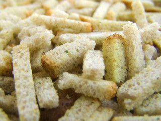 Dried bread macro