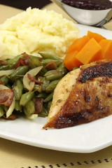 delisious thanksgiving turkey breast diner