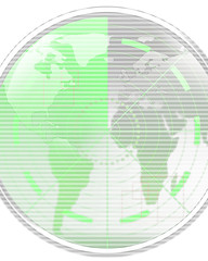 Fototapeta premium radar screen