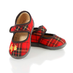 slippers , isolated.