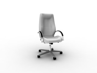grayscale office easy chair