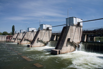 typical easteuropean river dam