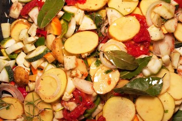 Healthy vegetarian meal