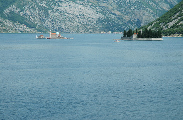 Beautiful view of Kotor bay (Montenegro, Adriatic sea)