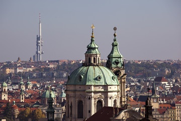 Obraz premium Prague roof tops