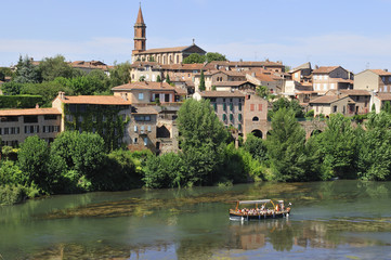 Fototapeta premium croisiere sur le Tarn
