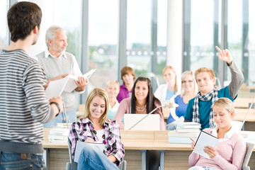 Group of students in classroom