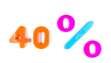 40% written in fridge magnets