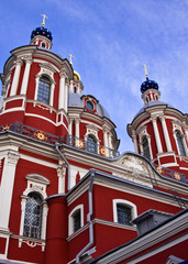 Fototapeta na wymiar Moscow church