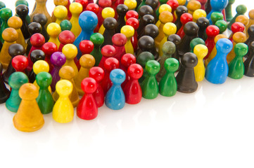 Abstract crowd