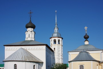 temple on a background sky, Russia