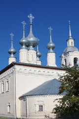 temple on a background sky, Russia